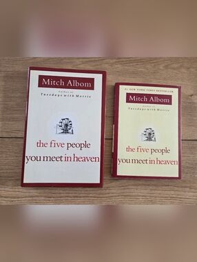 The Five People You Meet In Heaven - Mitch Albom - Hardcover & Paperback
